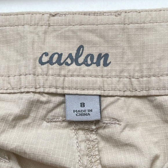 Caslon | Khaki Capri Pants - Picture 3 of 5